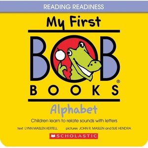 Scholastic Alphabet Box Set Phonics Letter Reading Readiness My First Bob Books